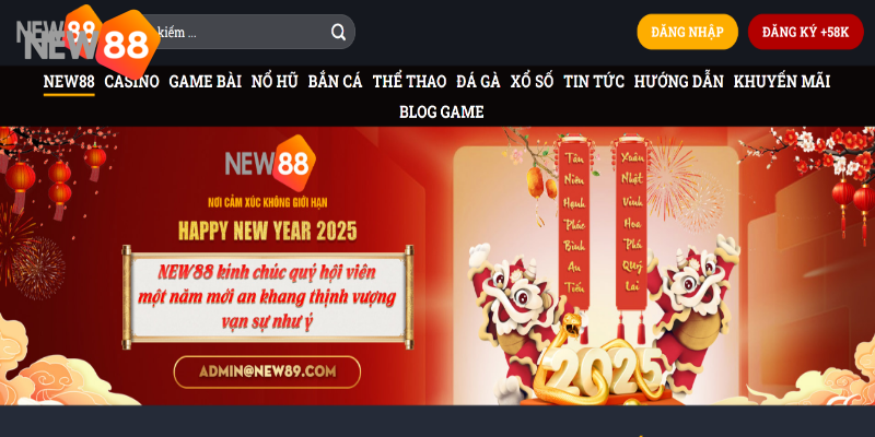 Liên hệ CSKH khi thắc mắc về chương trình đăng ký New88 nhận 58K