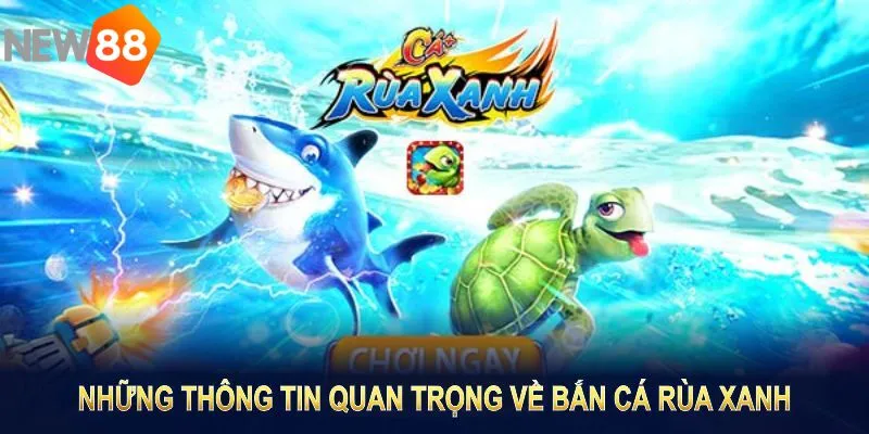 Những thông tin quan trọng về bắn cá rùa xanh