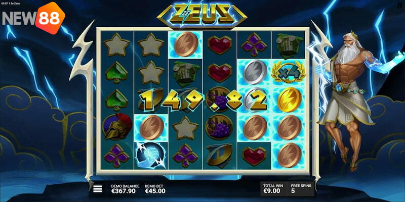 Game Zeus Slots mang lại nhiều điều thú vị khi trải nghiệm